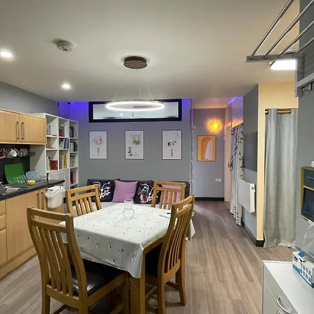 Manchester City Flat With Free Secure Parking Exterior foto
